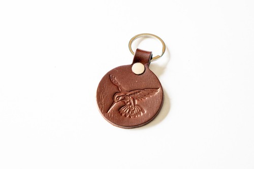 Hummingbird keyring /Wholesale pack of 25/ Leather bird keyring/Leather keyring - Picture 8 of 13