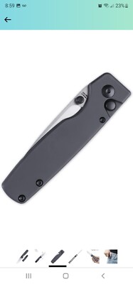 Kizer Mojave Exclusive Original Gray Aluminum Handle 154CM Steel V3605E3