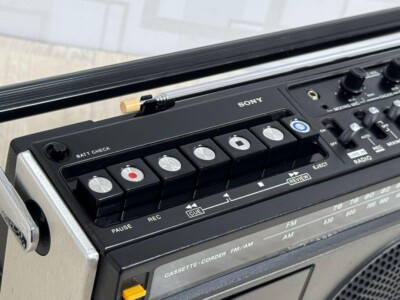 SONY CF-1980☆ Amazon.co.jp: Sony CF-1980 FM/AM Radio Cassette Coder (Mono