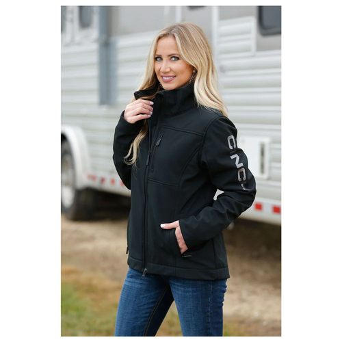 MAJ9866002 Cinch Damen Concealed Carry Bonded Jacke schwarz/grau NEU - Bild 4 von 8