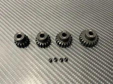 15T 17T 19T 21T Mod 1 M1 Pinion Gear Set Fits 1/8 RC Car Truck Castle 2200KV