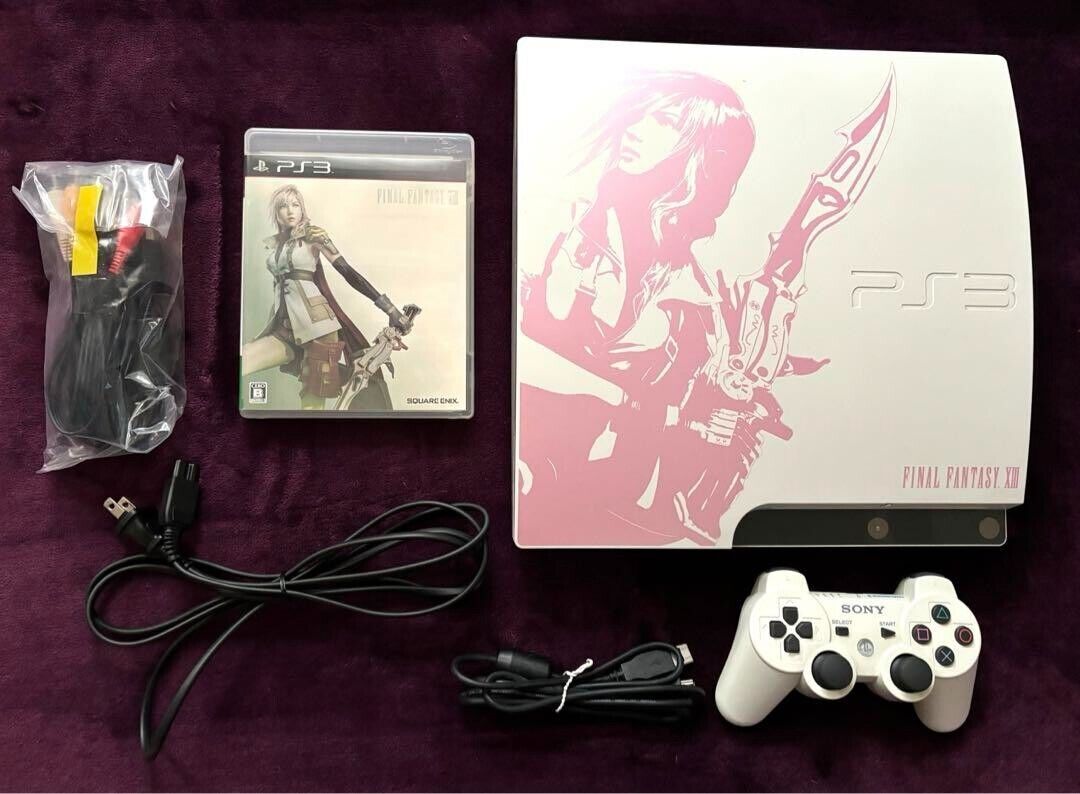 SONY PlayStation 3 Console Final Fantasy XIII 13 Lightning SONY PlayStation 3 Console Final Fantasy XIII 13 Lightning