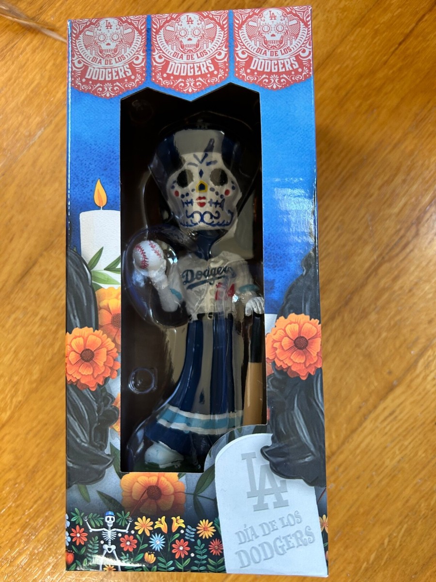 Dodgers Dia De Los Dodgers Sugar Skull Bobblehead 2024 SGA 9