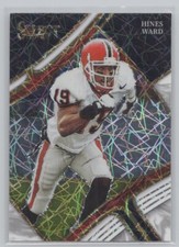 Hines Ward 2023 Panini Select Draft Picks White Lazer #193 Georgia Bulldogs