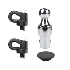 60692 Puck System Gooseneck Hitch Kit 2 5/16-Inch Ball 30000lbs GTW/7500 lbs ...