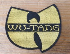 WU-TANG CLAN PATCH IRON ON SEW ON EMBROIDERED MUSIC HIPHOP RAP WU TANG