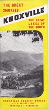 c1950 Knoxville Tennessee Promotional Guide Brochure