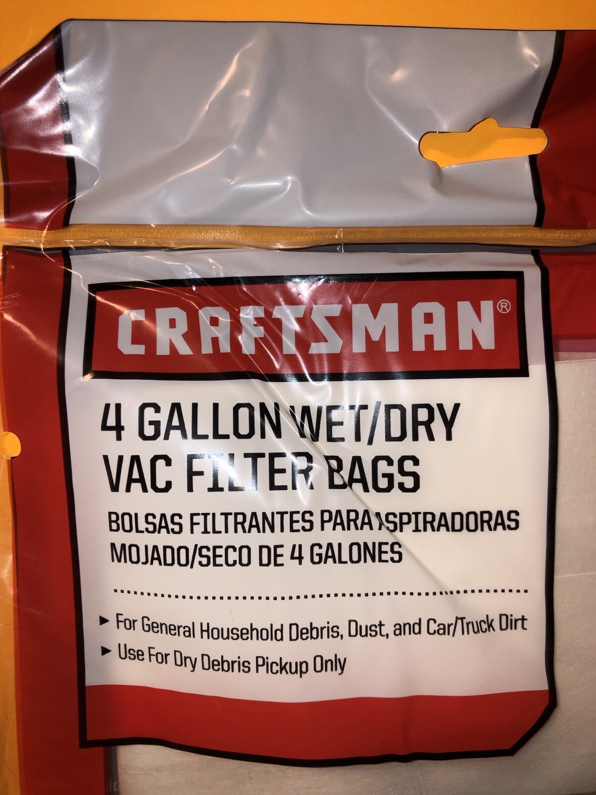 3Craftsman 4 Gallon wet/dry vac filter bags eBay