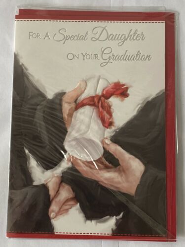 GRADUATION GRADUATED DAUGHTER GRANDDAUGHTER NIECE GRANDSON NEPHEW SON OPEN CARD - Picture 11 of 74
