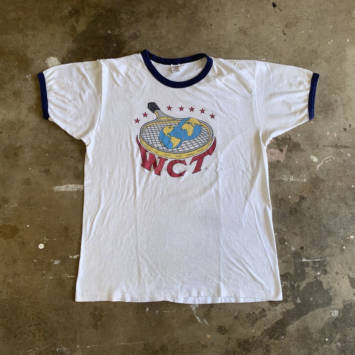 70s-80s WCT テニスtee vintage ヴィンテージ