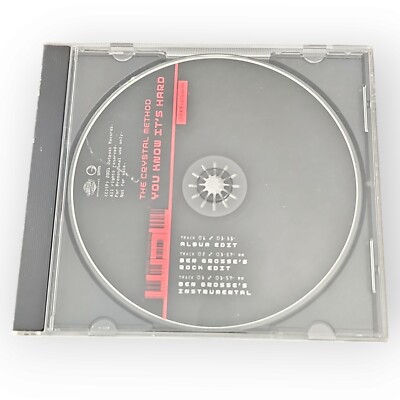 The Crystal Method   You Know It's Hard [2001 Promotional CD Single]