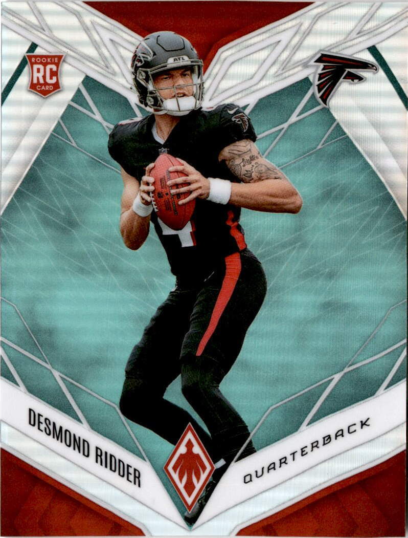 2022 Panini Phoenix #104 Desmond Ridder Teal #/150 Atlanta Falcons
