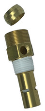 American Made Compressor Check Valve 3/4 Compression Thread X 1/2 NPT