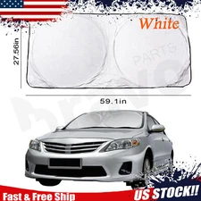 Car Sun Shade Windshield 59" x 27" Durable Reflective Block Heat Cover US