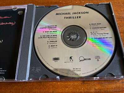 Thriller by Michael Jackson (CD, Jun-1983, Epic) 74643811224| eBay