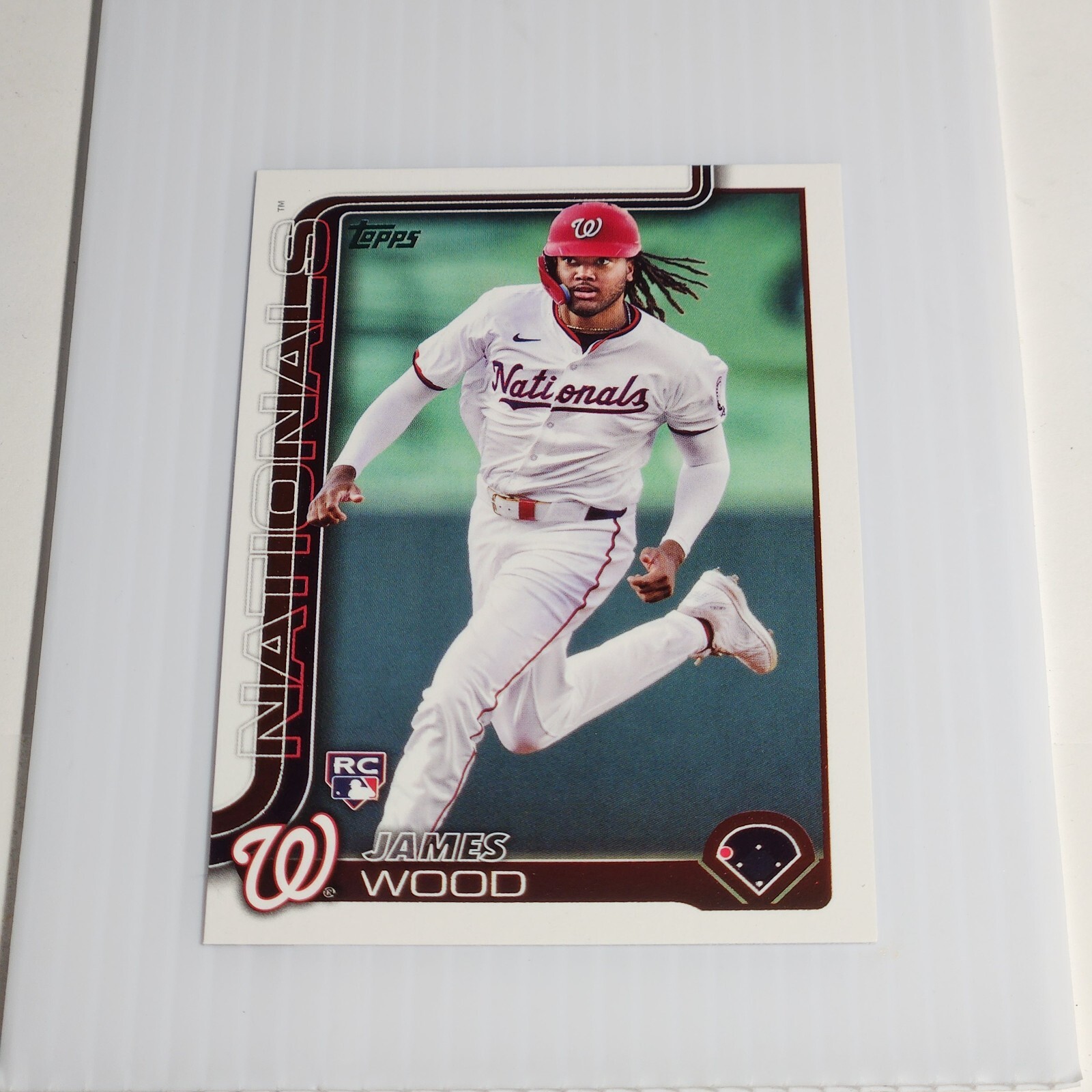 2025 Topps Series 1 - James Wood #181 (RC)