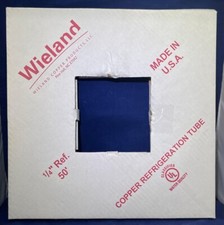 NEW WIELAND COPPER PRODUCTS 1/4" X REF. 50' WCP REFRIGERATION TUBING