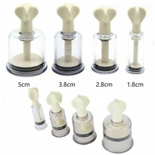 Nipple Vacuum Cup Sucker Enlargement Enhancer Sucking Nipple Pump Sucker 2pcs