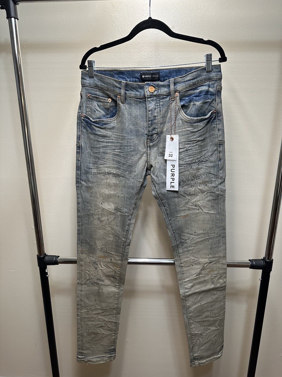 purple brand デニム32 着画あり Purple Brand Denim W32 パープルブランド デニムパンツの通販