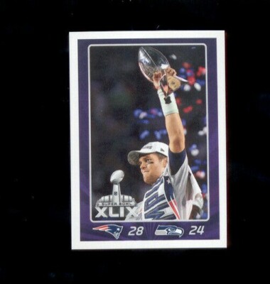 2015 Panini TOM BRADY New England Patriots Super Bowl XLIX MVP