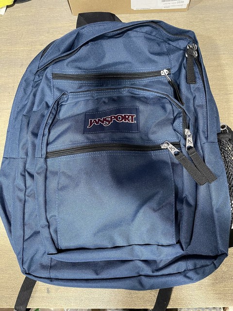 Jansport Big Student Backpack Navy School Bag Tdn7003 For Sale Online Ebay