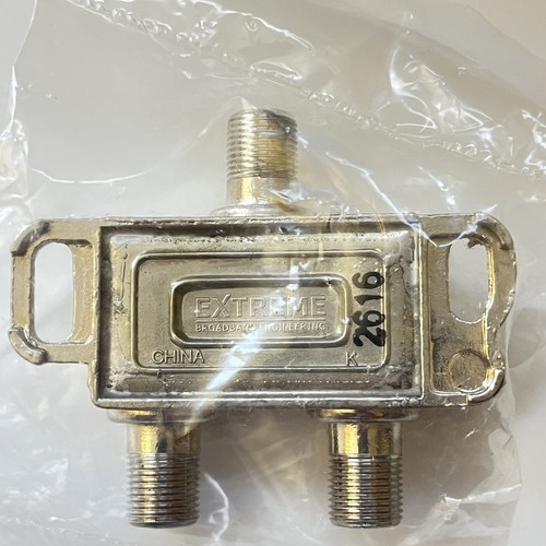 Extreme Broadband Engineering BDS102H Coax Splitter New Sealed in Bag - Picture 2 of 2
