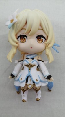 Nendoroid 1718 W/Box Genshin Impact Traveler Lumine Figure Used