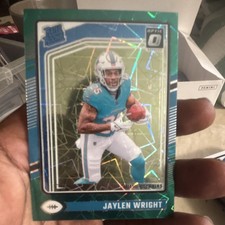 Panini 2024 Donruss Optic Rated Rookie Prizm Jaylen Wright #249 Miami Dolphins