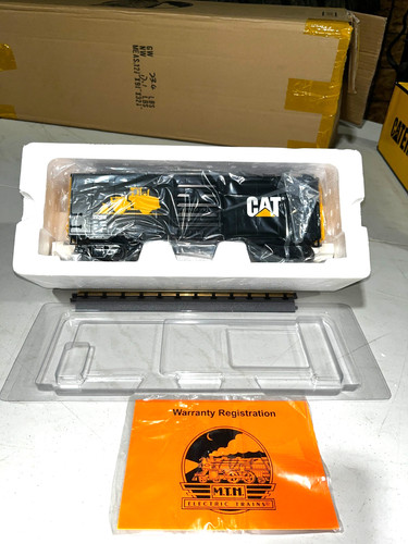 Coche de carga MTH 20-93449 Caterpillar Premier 40' escala 1/48 O CAT C9 en caja 202009 | Zustand: Used