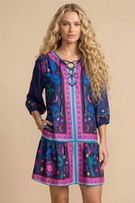 Johnny Was Jade Selena Mini Dress L30725-4