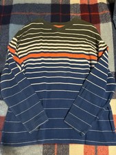 GAP Youth XXL 14-16 Blue Orange Sweater Y2K