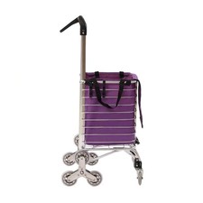 Shopping Cart With Swivel Wheels Utility Cart Easily Collapsible Cart Trolley