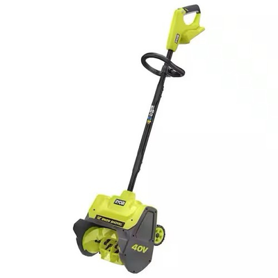 #ad RYOBI 40V 12 in. Cordless Electric Snow Shovel Tool Only $169.99