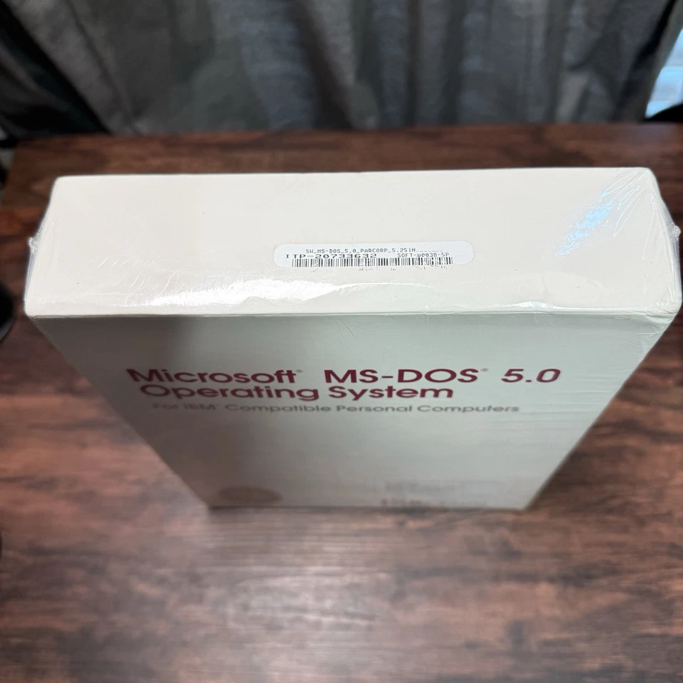Parcorp Microsoft MS-DOS 5.0 Brand New Sealed - Image 3 of 4