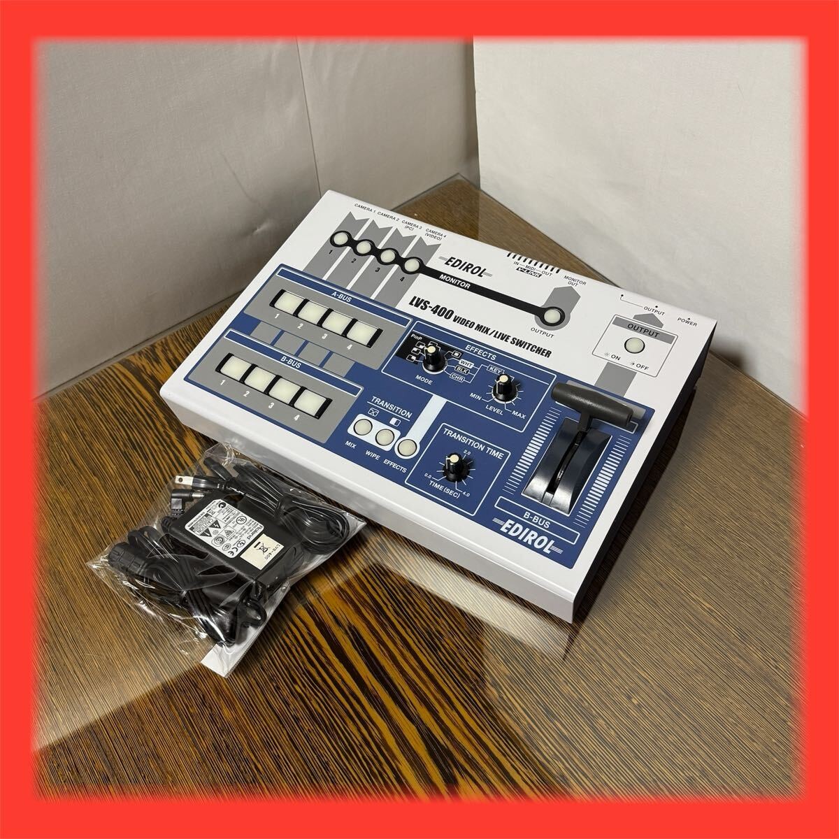 その他 EDIROL LVS-400 VIDEO MIX / LIVE SWITCHER Roland Pro A/V - LVS-400 | Professional Four-Channel Video Mixer