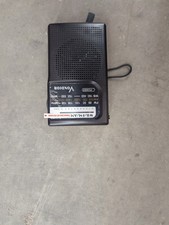 Vondior FM/AM Portable Radio w/ Antennae - New, Open Box