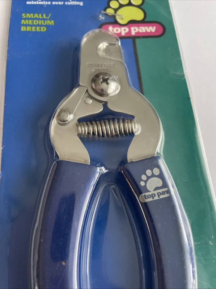 Cortadores de unhas Top Paw guilhotina para cães pequenas raças médias novo no pacote - Imagem 4 de 4