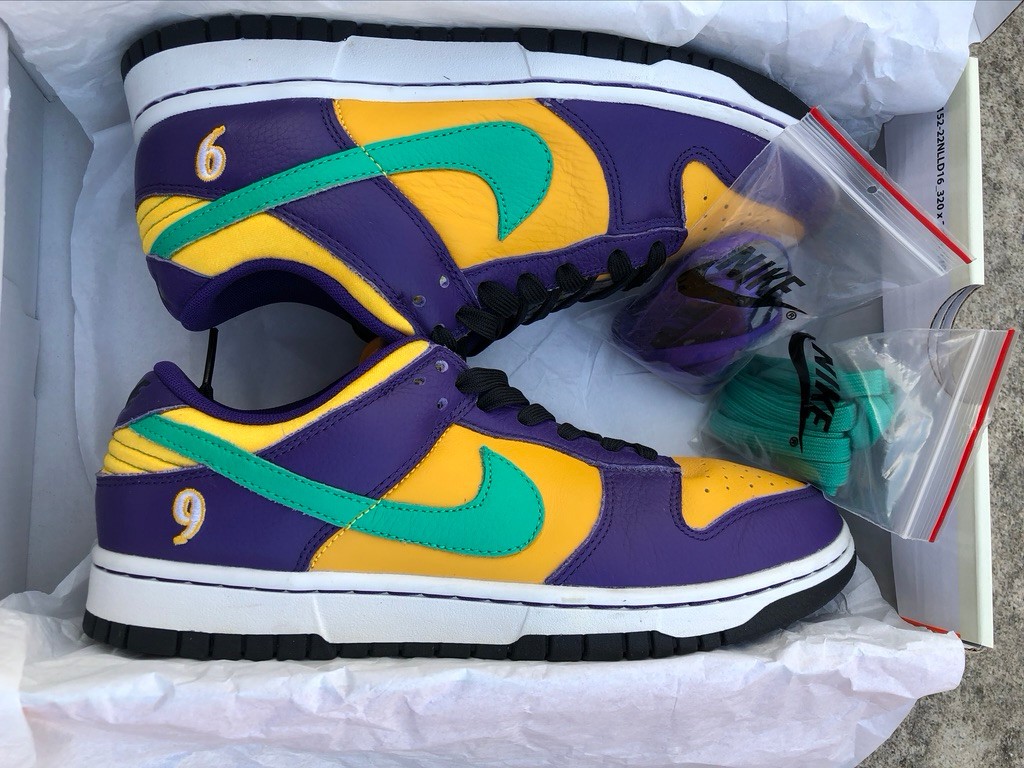 Nike Dunk Low x Lisa Leslie Sparks 2022 *Extra Laces* Size 8.5W | eBay