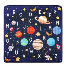 Baby Mat for Floor, Thicken Non-Slip Cushioned Baby Play Mat, 50" X 50" Play Mat