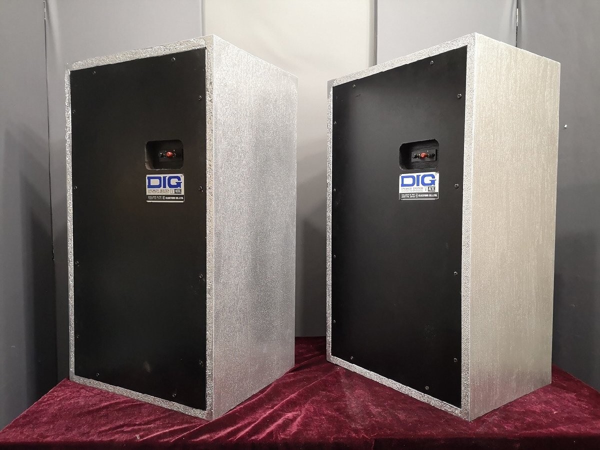 Altec DIG Early Silver Box 20cm Coaxial 2-Way Speakers Pair