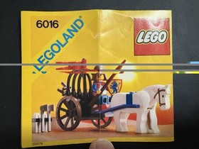 Vintage Lego Castle 6016 Knight's Arsenal Complete w/Manual ONE OWNER EUC!