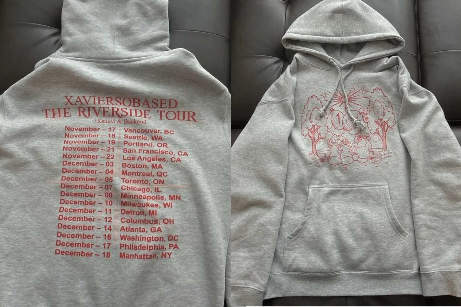 SALE! Xaviersobased The Riverside Tour 2025 Hoodie Reprint