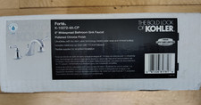 KOHLER FORTE WS LAVATORY FAUCET- ULTRAGLIDE Polished Chrome K-10272-4A-CP
