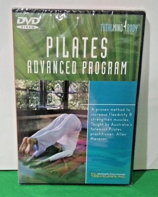Pilates Advanced Program Total Mind and Body Workout -DVD NEW SEALED