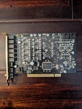 HT Omega HTO CLARO PCI 7.1 Channel Internal Sound Card Plug-In Full Height