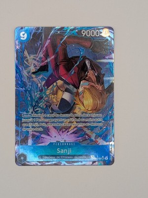 One Piece TCG - Sanji OP06-119 TR SEC - FRENCH - NM/MINT | eBay