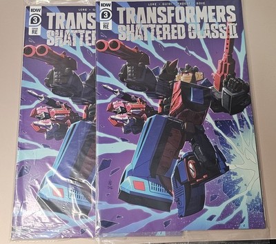 IDW Transformers: Shattered Glass II #3 RE FOILED Variant 2022 NM-Sealed Polybag