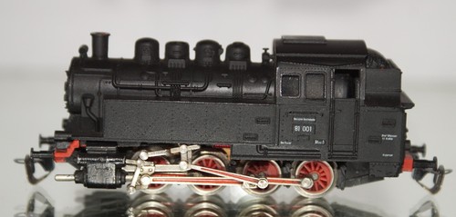 BTTB 2210 Dampflok BR 81 001 DR Epo.III schwarzer Rahmen | Condition: Gebraucht