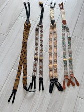 Trafalgar Men  s Suspenders Braces Vintage Set of 4
