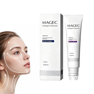 Magic Collagen Fullerene Straffende Halscreme Peptide Anti Falten Neck Creme - Bild 1 von 4